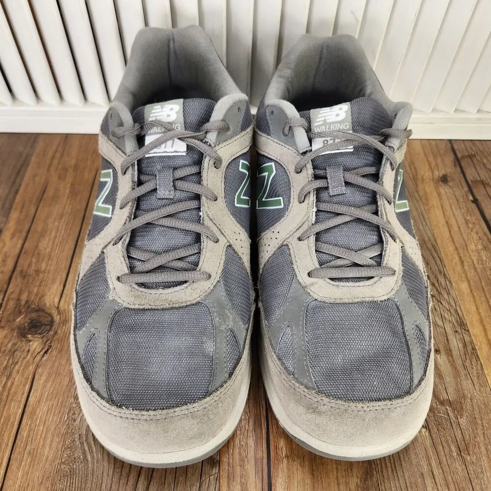New Balance 877 Walking Shoes Mens Sz 11 4E Extra Wide Gray Low Sneakers MW877GT